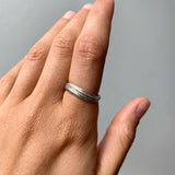 Flow Sølv Ring