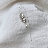 Seashell Earring Silver — Mallorca
