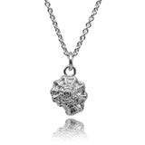 Seashell Necklace Silver — Bali