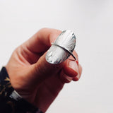 Lotus Ring Silver