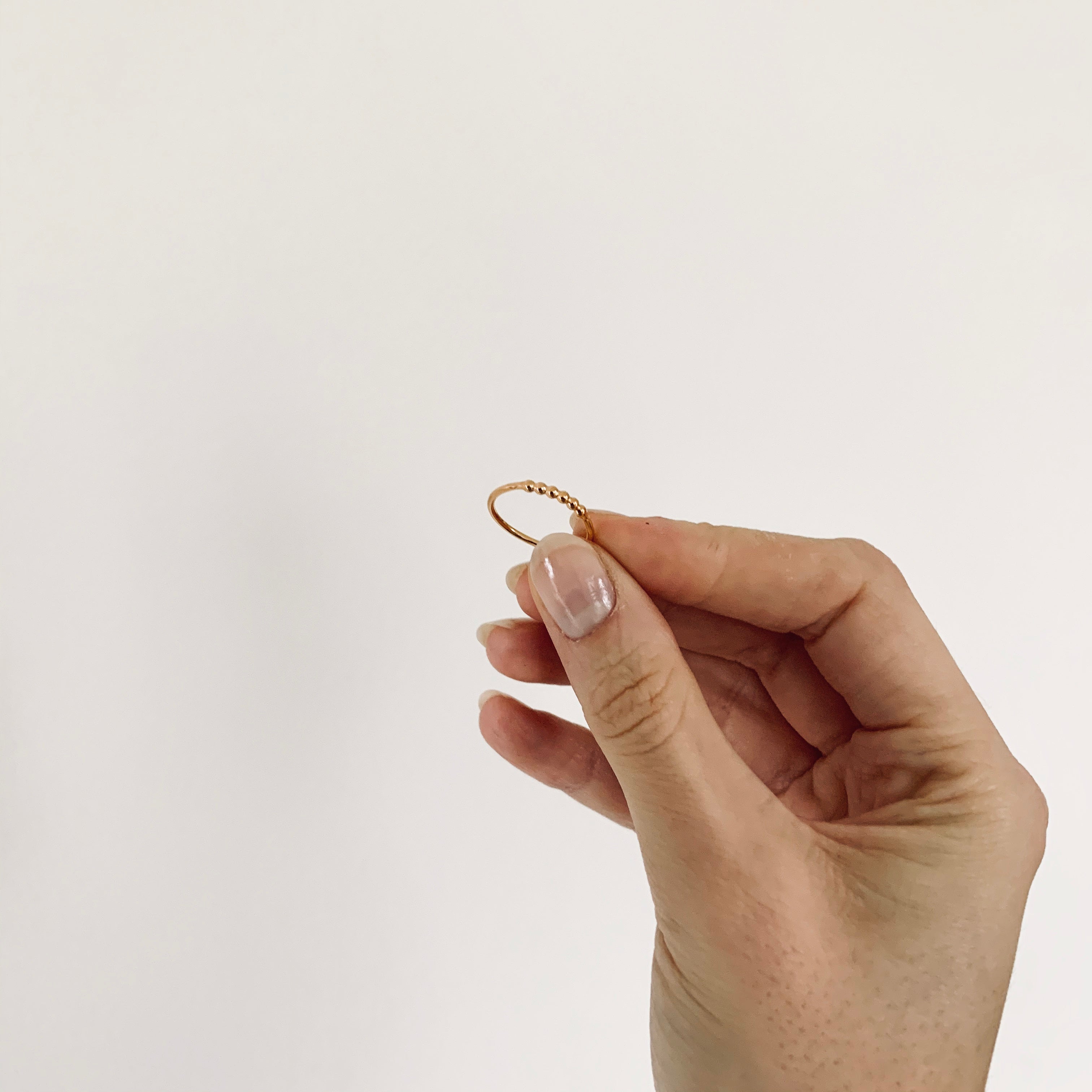 Simpel kugle ring