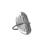 Lotus Ring Silver