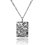 Structure Necklace Silver